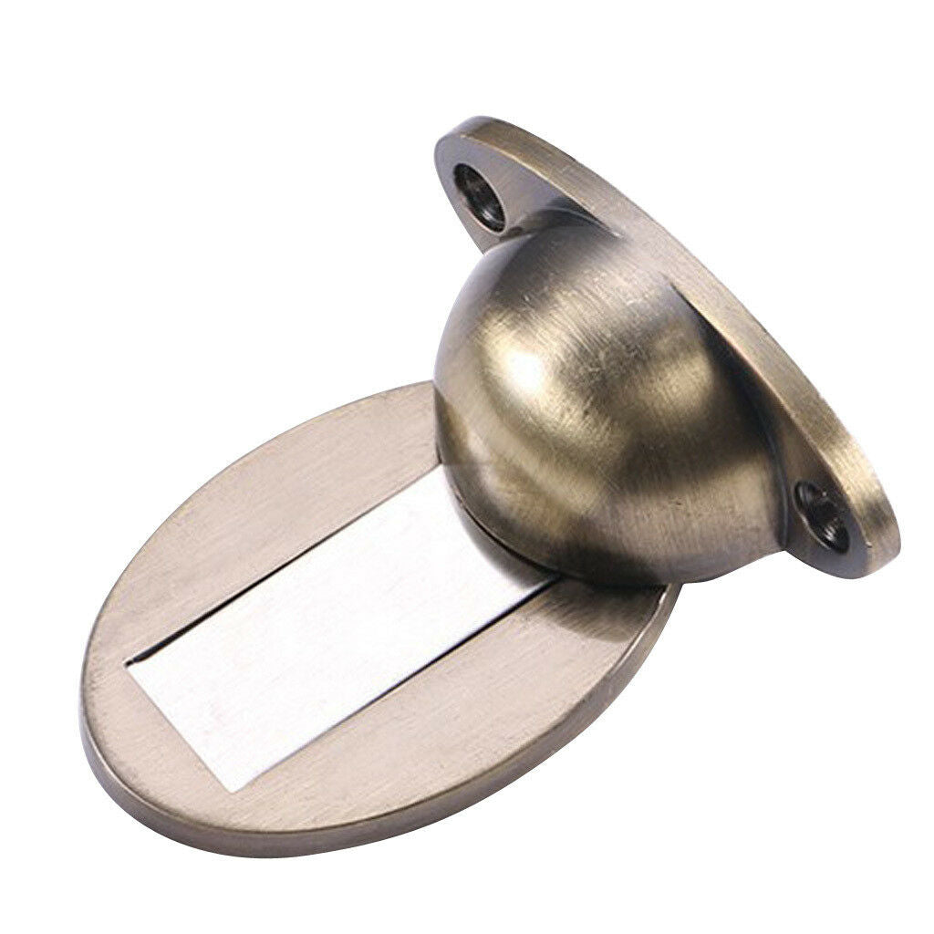 Magnetic Doorstop Doorstopper Door Stopper Catcher Holder Brushed Bronze