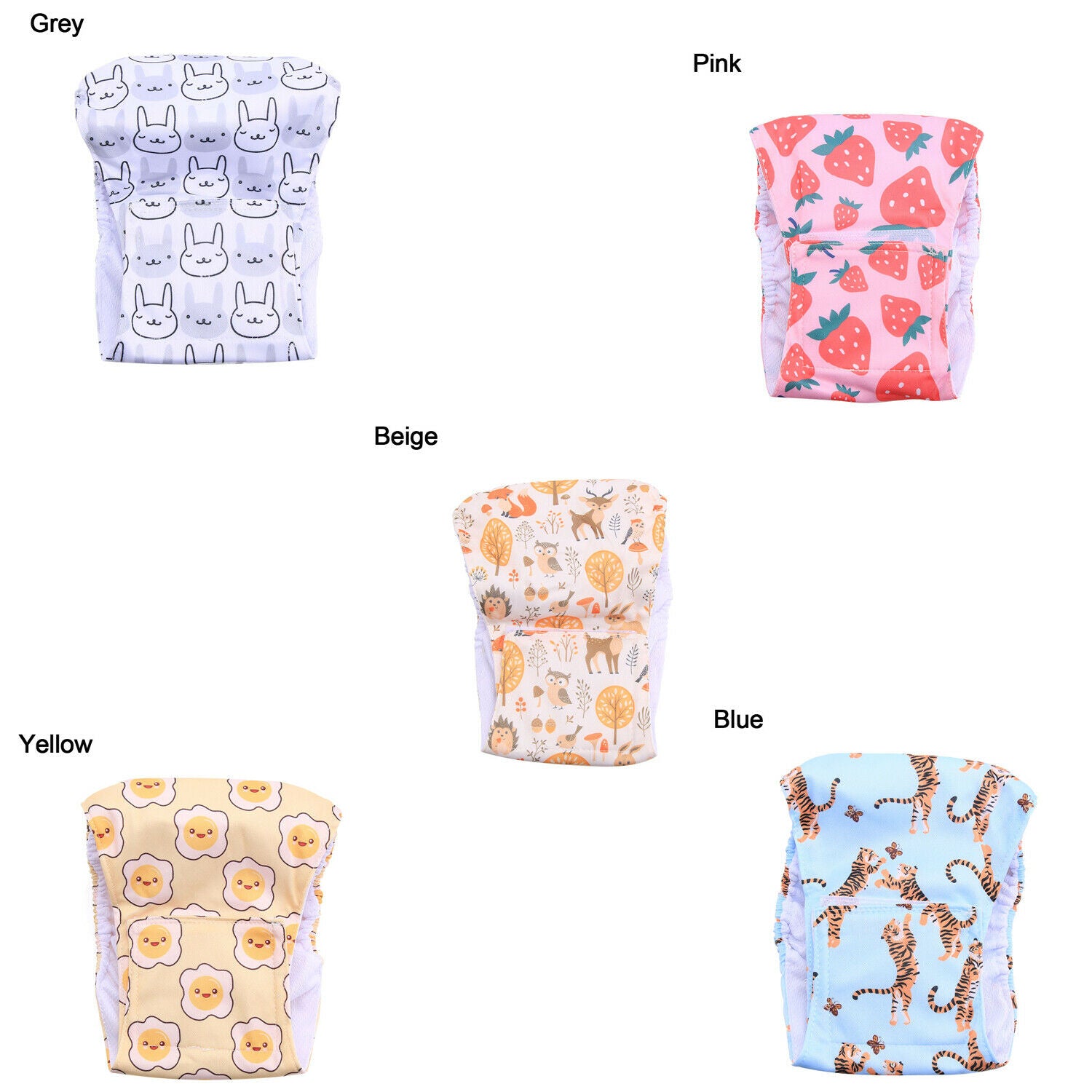 Washable Comfortable Male Dogs Doggie Diaper Dog Pants Wraps Dog Shorts
