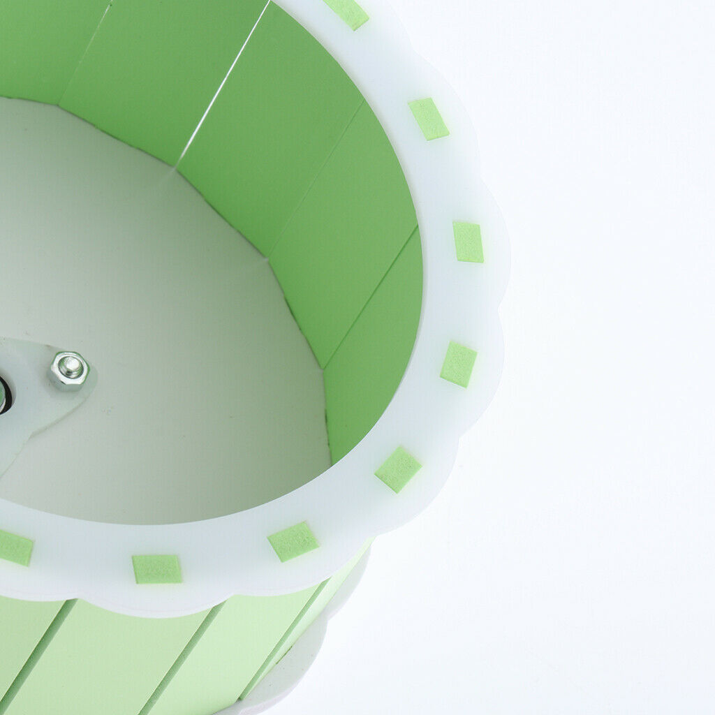 Hamster Silent Running Wheel Hamsters Mice Mouse Activity Toys Green