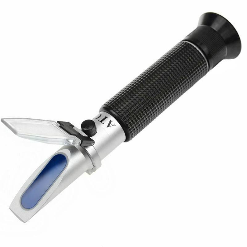 Salinity Refractometer For Seawater And Marine Fishkeeping Aquarium 0-100 Ppt D1
