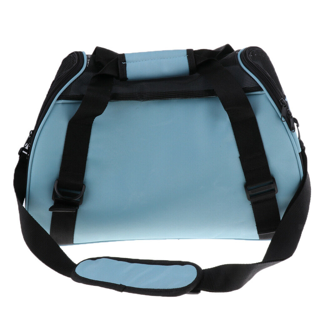 Small Dog Cat Carrier Outdoor Travel Tote Dog Supplies Carriers Totes Blue