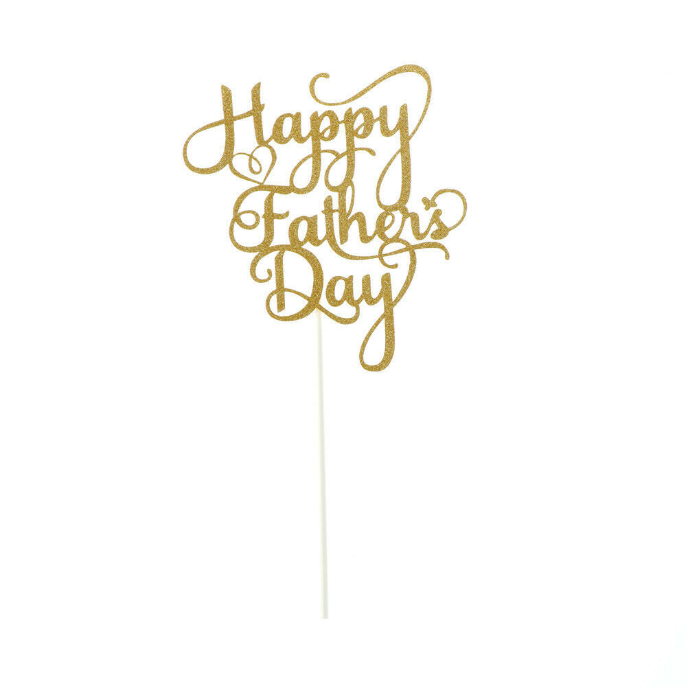 Happy Father's Day Cake Flags For Thanksgiving Day Father Birthday Party D.l8
