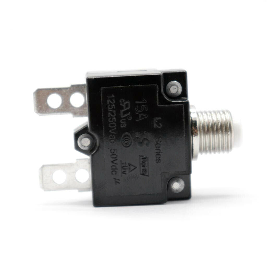 6set Push Button Circuit Breaker Fuse holder w/ Quick Connect Terminals