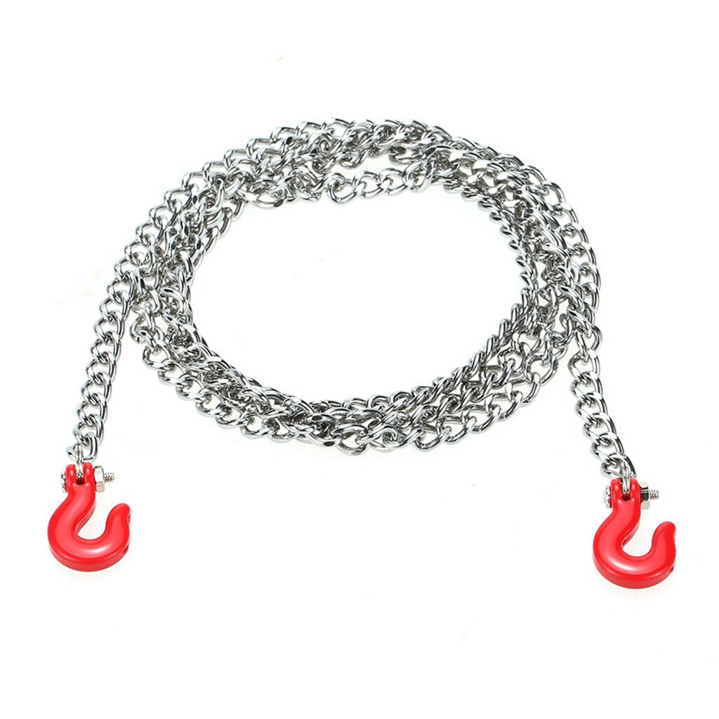 1:10 trailer coupling chain hook for RC Axial SCX10 RC4wd D90 D110 TF2