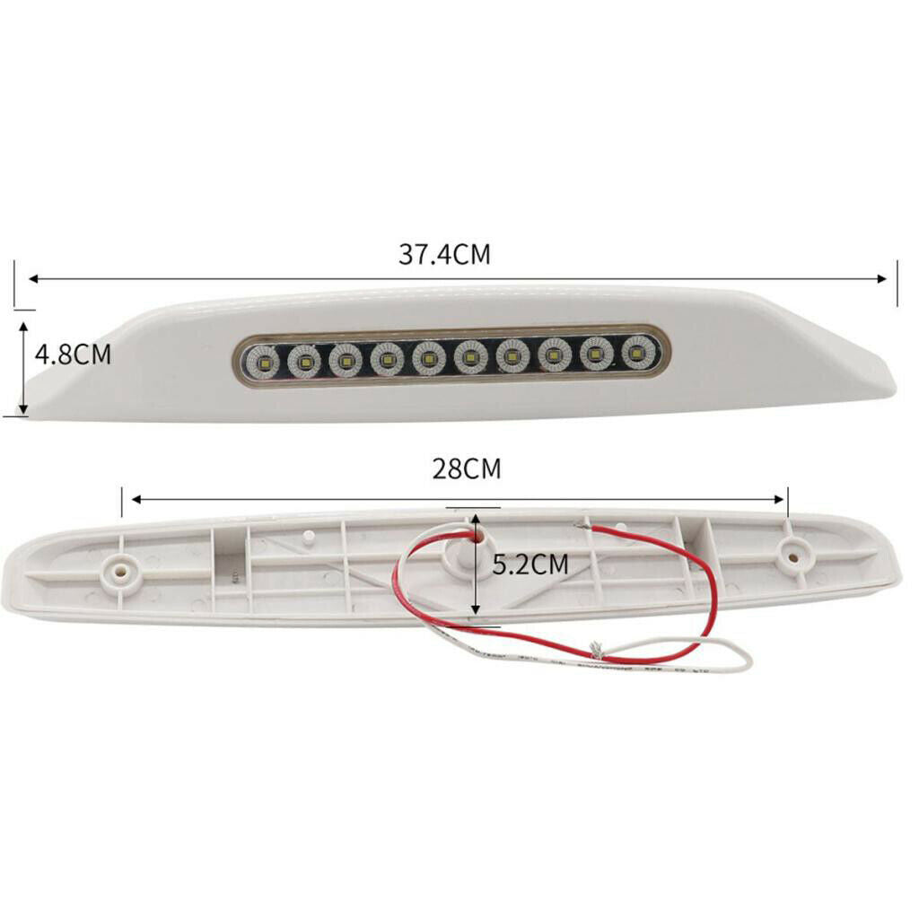12 Volt Waterproof Camping Lights for Awning/Porch/Exterior Lighjting 10 LED