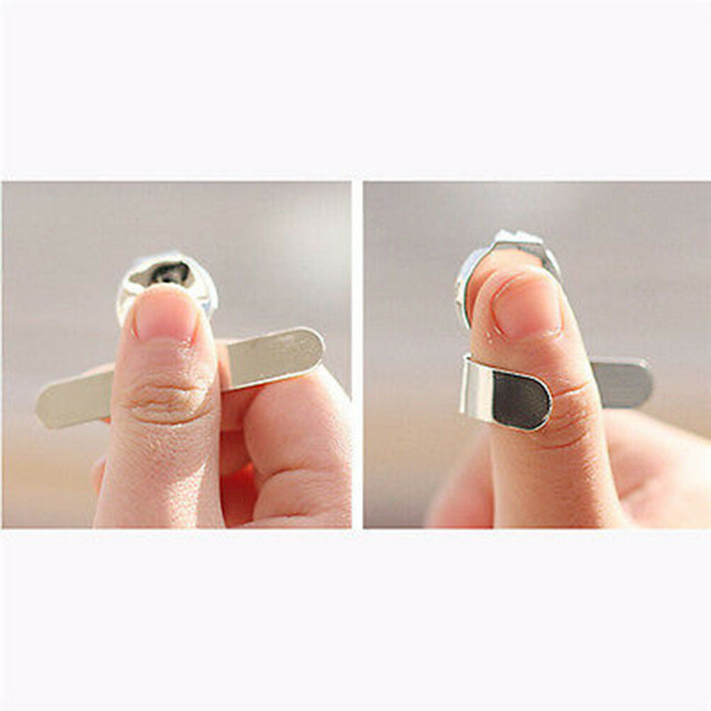 2pcsPractical Stainless Steel Kitchen Gadget Garlic Ginger Cutter Peeler T.l8
