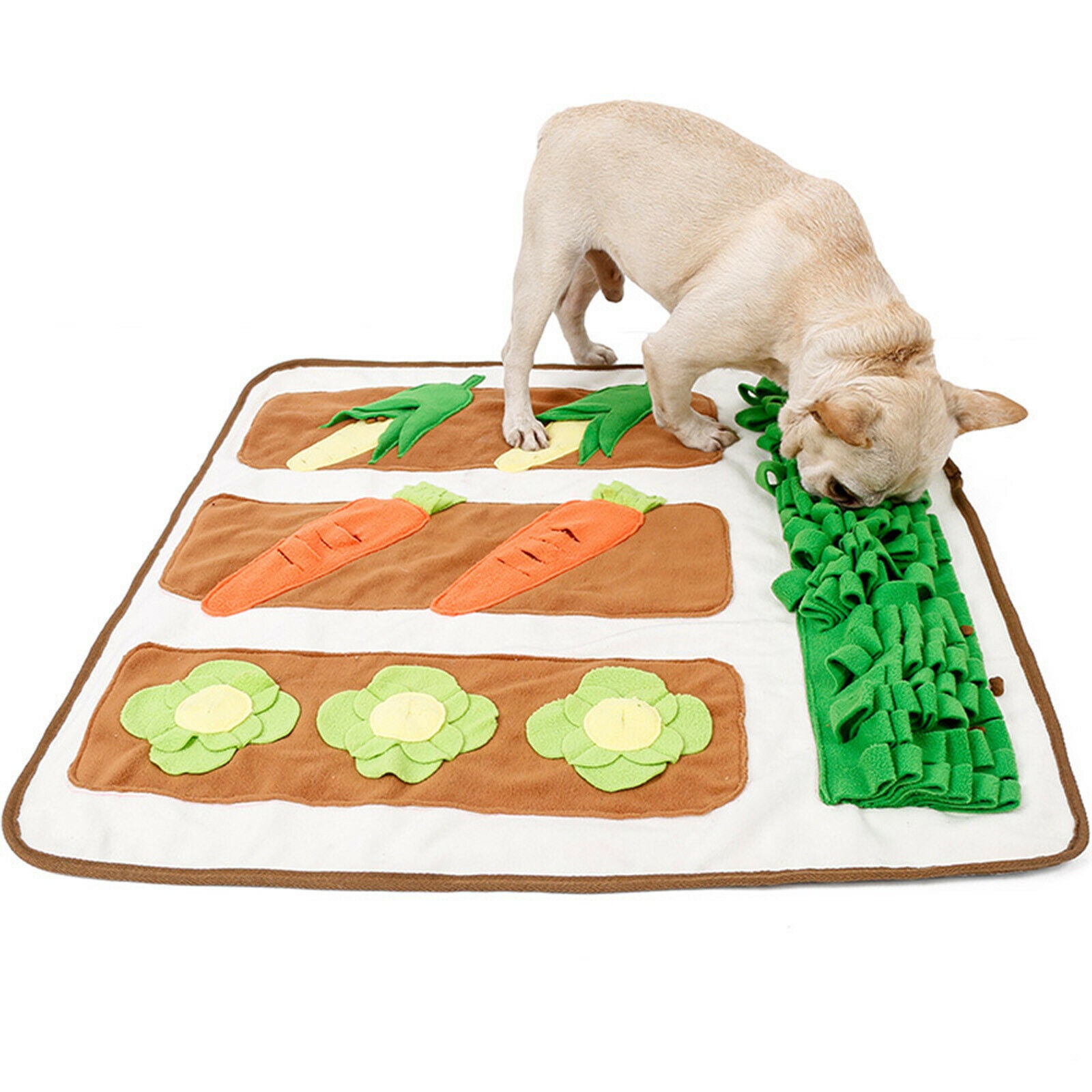 Dog Snuffle Mat Toys Feeder Animals Cats Puppy Bowl Travel Use Stress Relief