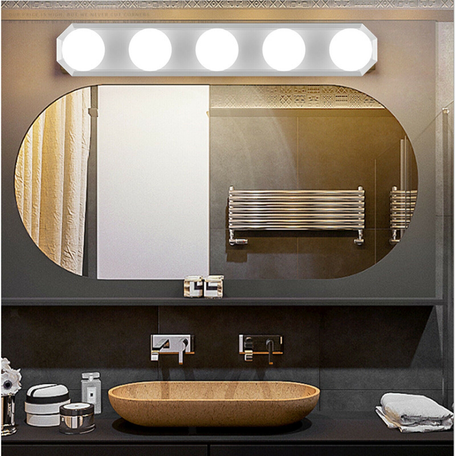 USB 5 Led Makeup Mirror Lights Mirror Strip Vanity Mirror Decoration Lights