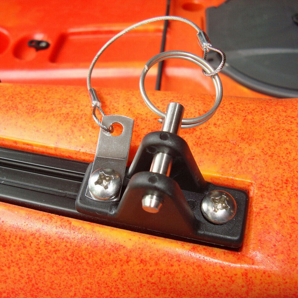 1 Piece Kayak Boat Deck Hinge Deck Hinge for Yacht Tube Clamp Slide 1 "25mm