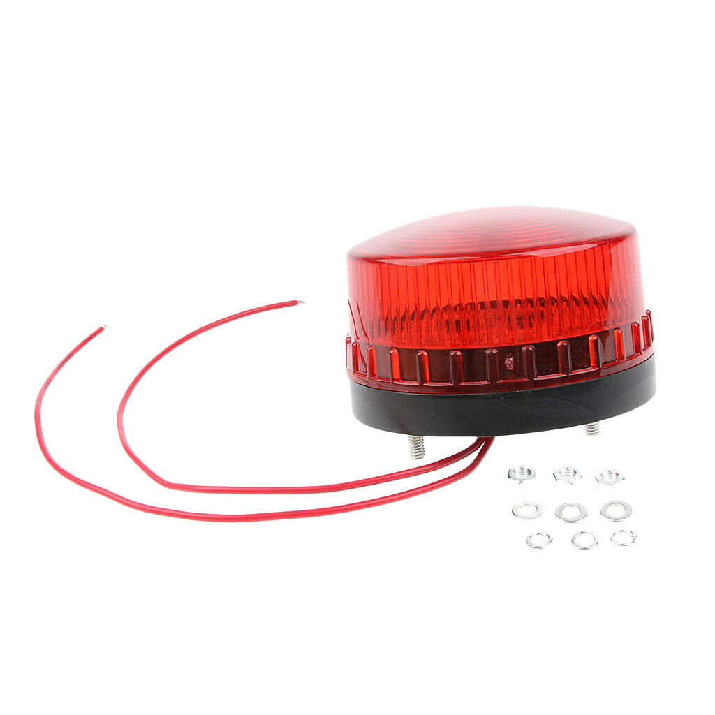 Industrial Safety Warning Strobe Beacon Lamp Light PC ABS Water Proof DC24V