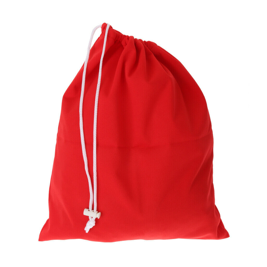 Waterproof Baby Nappy Bag Reusable String Closure Diaper Pouch Bags Red