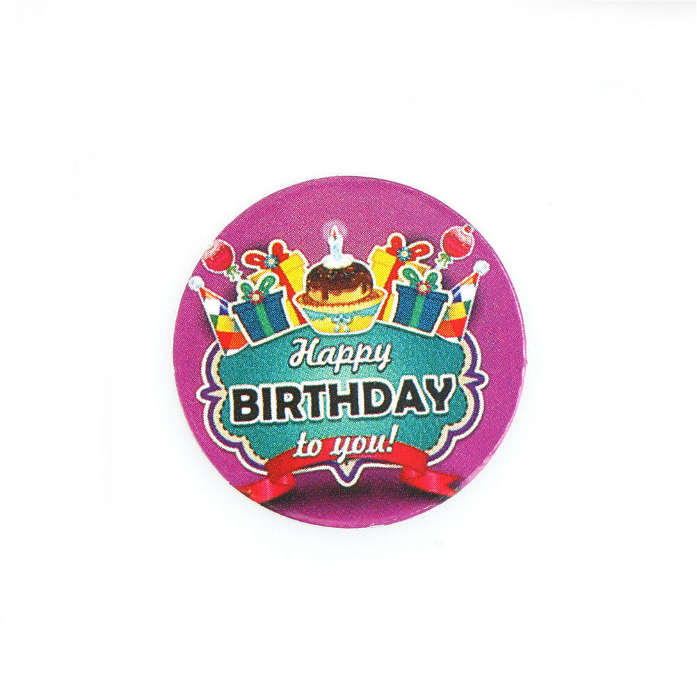 38 x Happy Birthday Paper Stickers Romantic Love For Diary Decor Scrapbook.l8