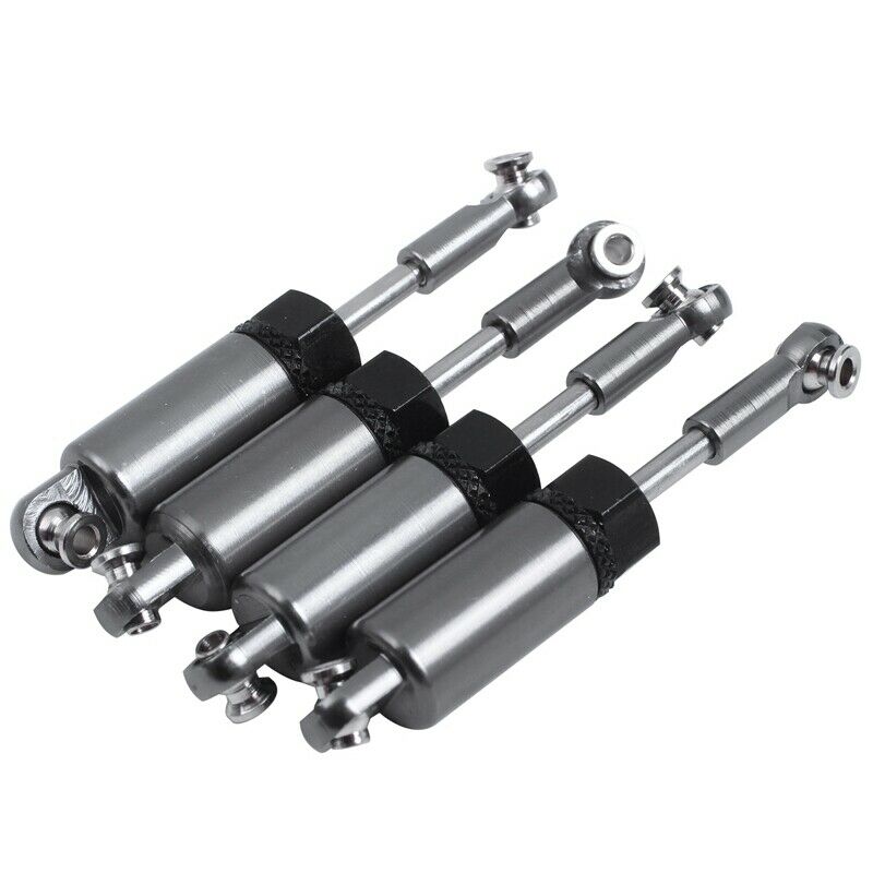 4Pcs Alloy Shock Absorber for WPL 1:16 Henglong C-14 C-24 Pickup Cler Half TruK4