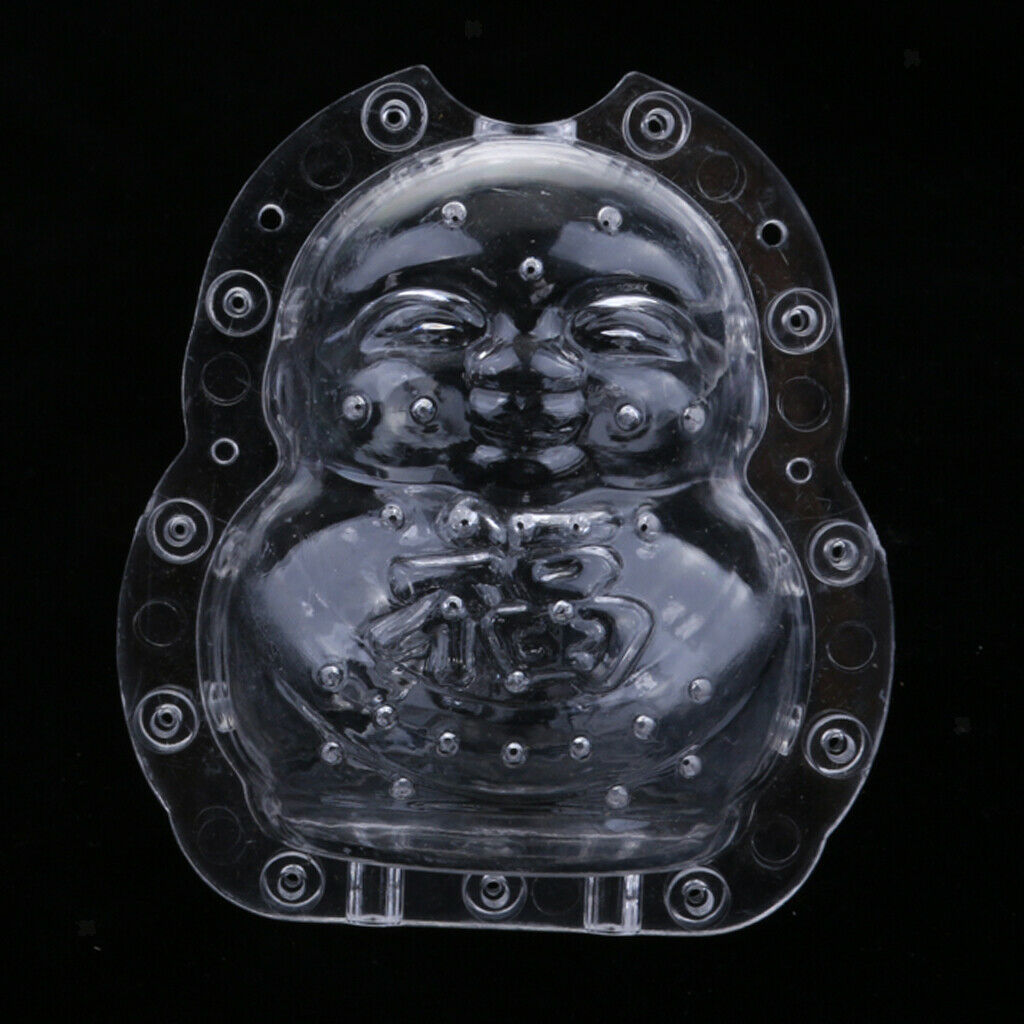 4PCS Buddha And Fuwa Mold For Fruit Vegetable