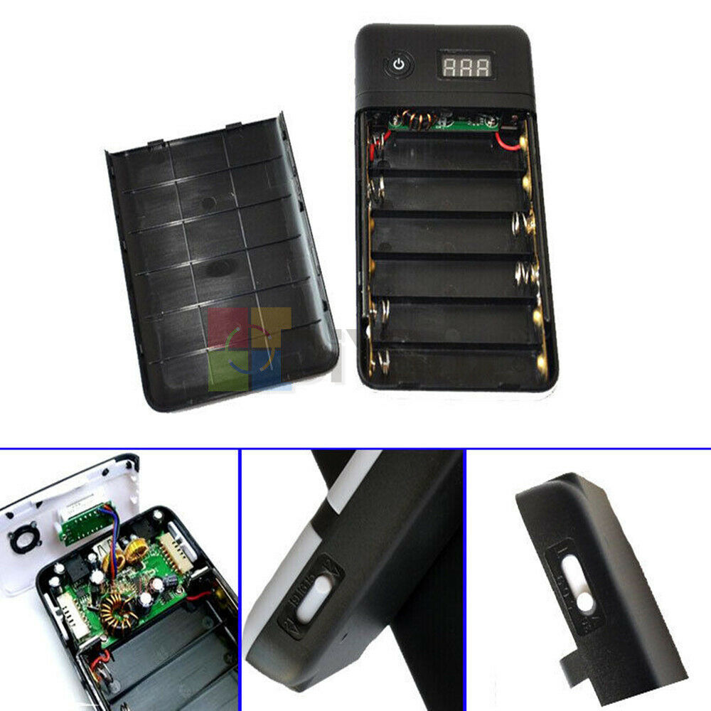 3.3A USB 5V -21V Mobile Power Bank Six 18650 Battery Charger PCB Module Board