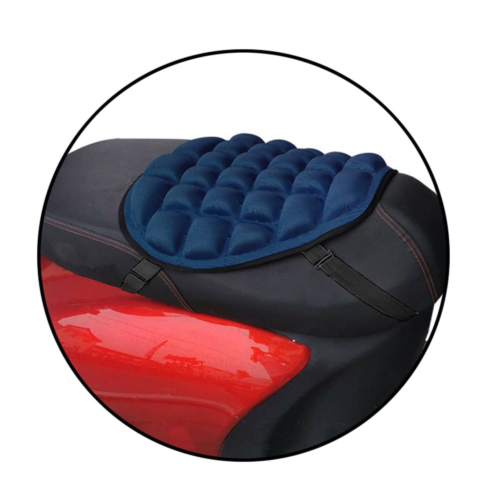 4Pcs Airbags Air Motorbike Seat Cushion Large Shock Absorption for Saddles