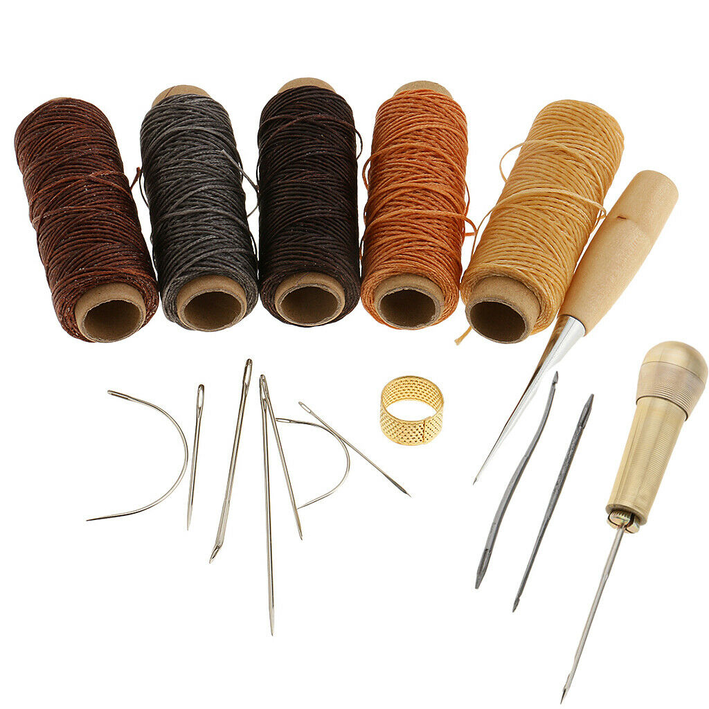 18--Pack Leather Sewing Kit Repair Leathercraft Accessories