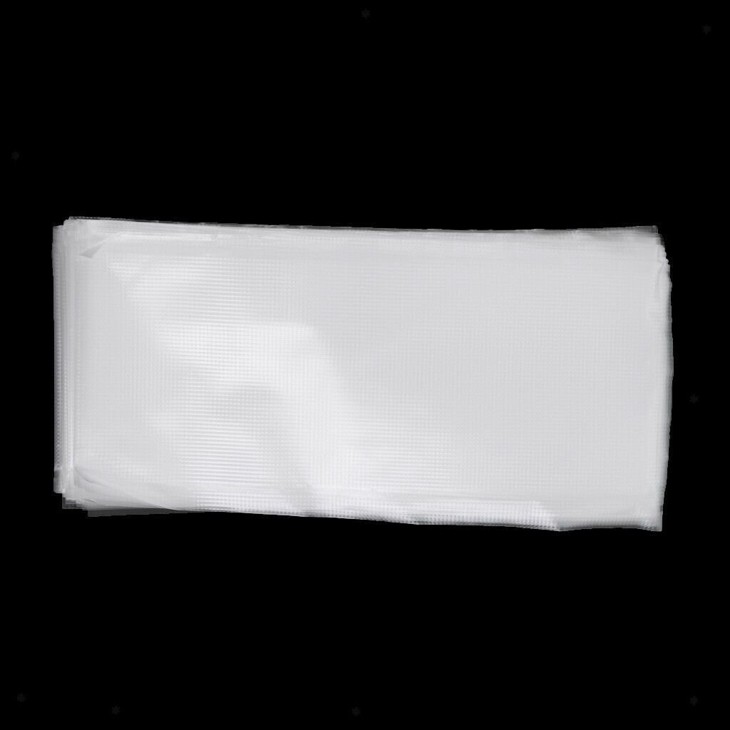 200pcs Water Soluble Bag Fishing Bait Bags PVA Fast Dissolving Bags 6x12cm