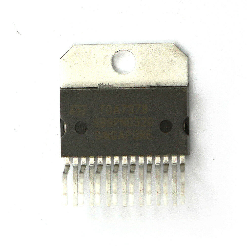 TDA7378 Package:ZIP-15 Dual Bridge Audio Amplifier for Car Radio