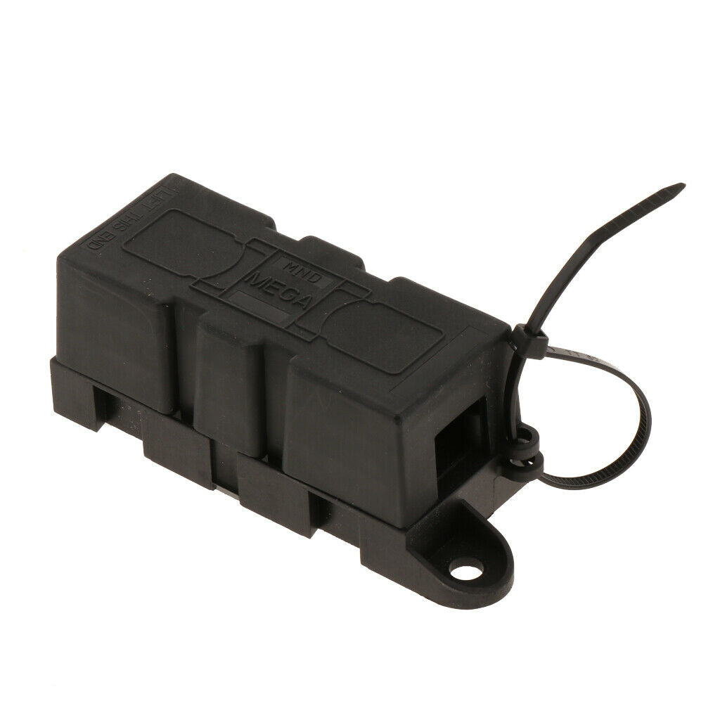 3x MEGA Bolt-on Fuse 300A with Fuse Block for RV/Marine/Van