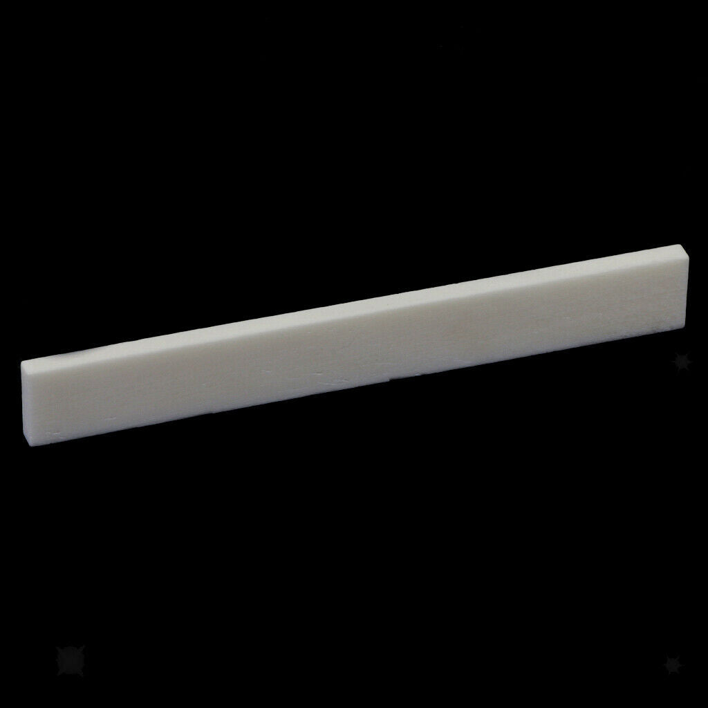 Acoustic Guitar White Bone Bridge Saddle Musical String Instruments Parts