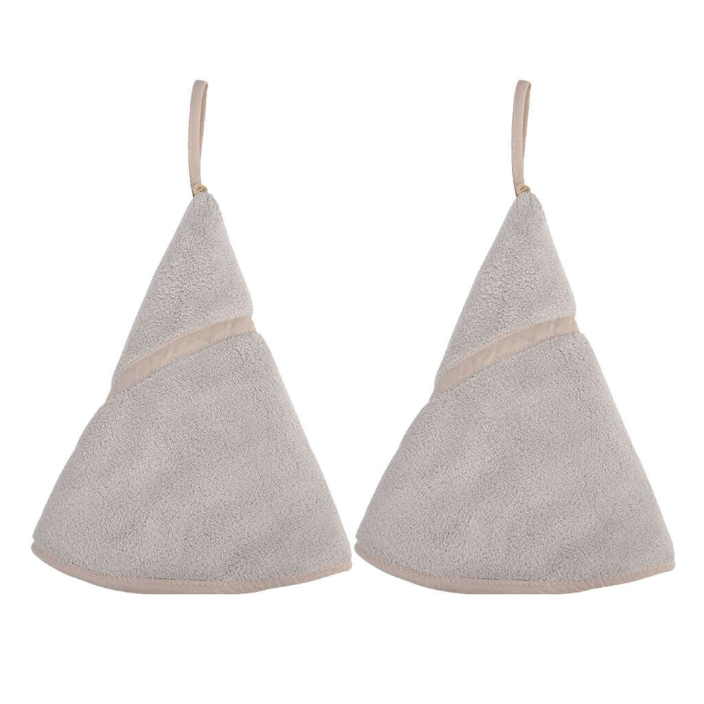 2x Luxury Cotton Bath Towel Fast Dry Skin-friendly Hanky Water Absorbing