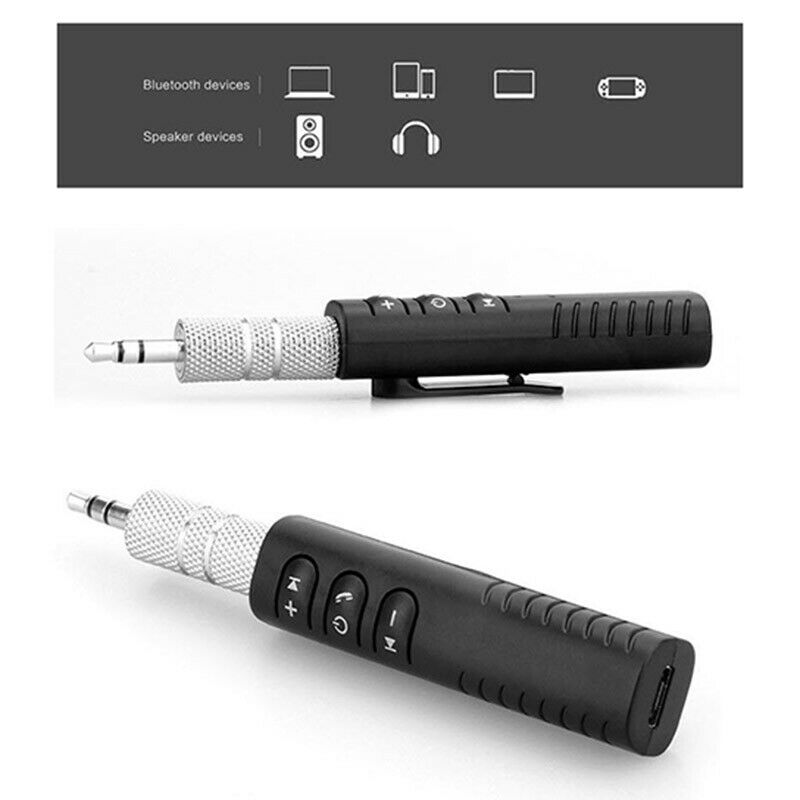 Bluetooth Receiver Car 3.5 AUX Audio Wireless Earphone Car Transmitter Ha.l8