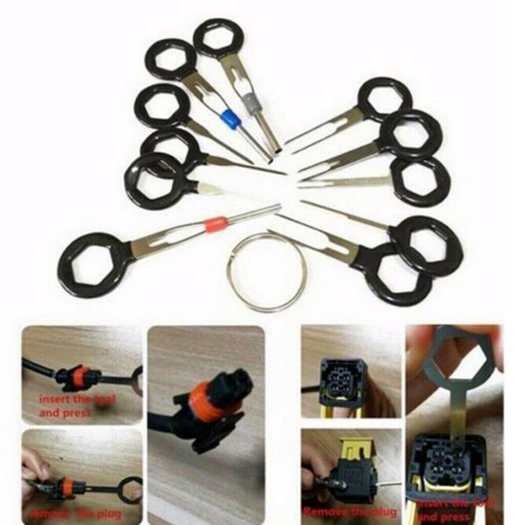 41x Terminal Removal Tool Kit for Car Wire Connector Terminal Pin Extractors