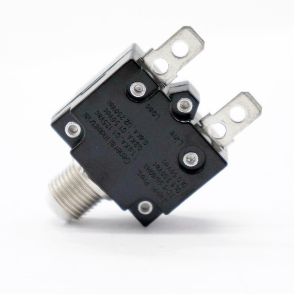 2PCS Manual Reset Overload Switch 20Amp 10Amp 125/250V AC Thermal Circuit