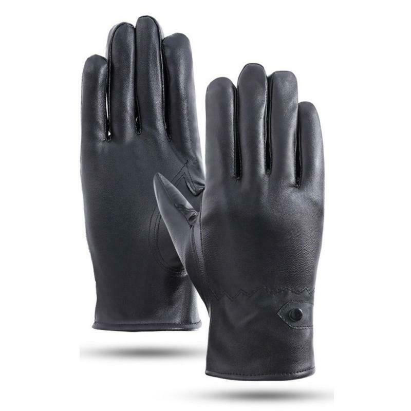 Cycling Skiing Warm Gloves Outdoor Sports Supplies Skidproof Leather Gloves