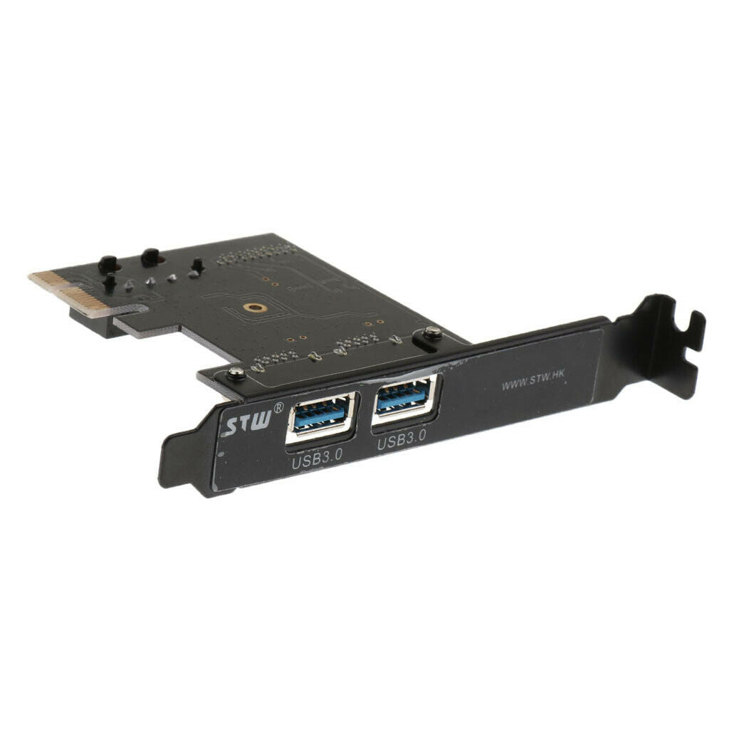PCI-E to USB3.0 2-Port Express Card with 1 USB3.0 20pin Port&4pin Power Port