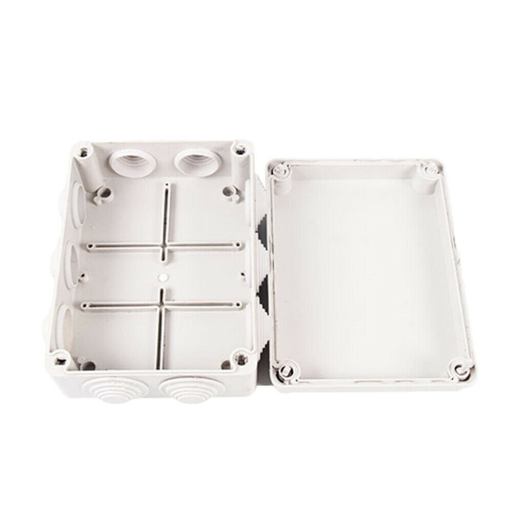 Waterproof Junction Box ABS Plastic White IP66 Fine Workmanship
