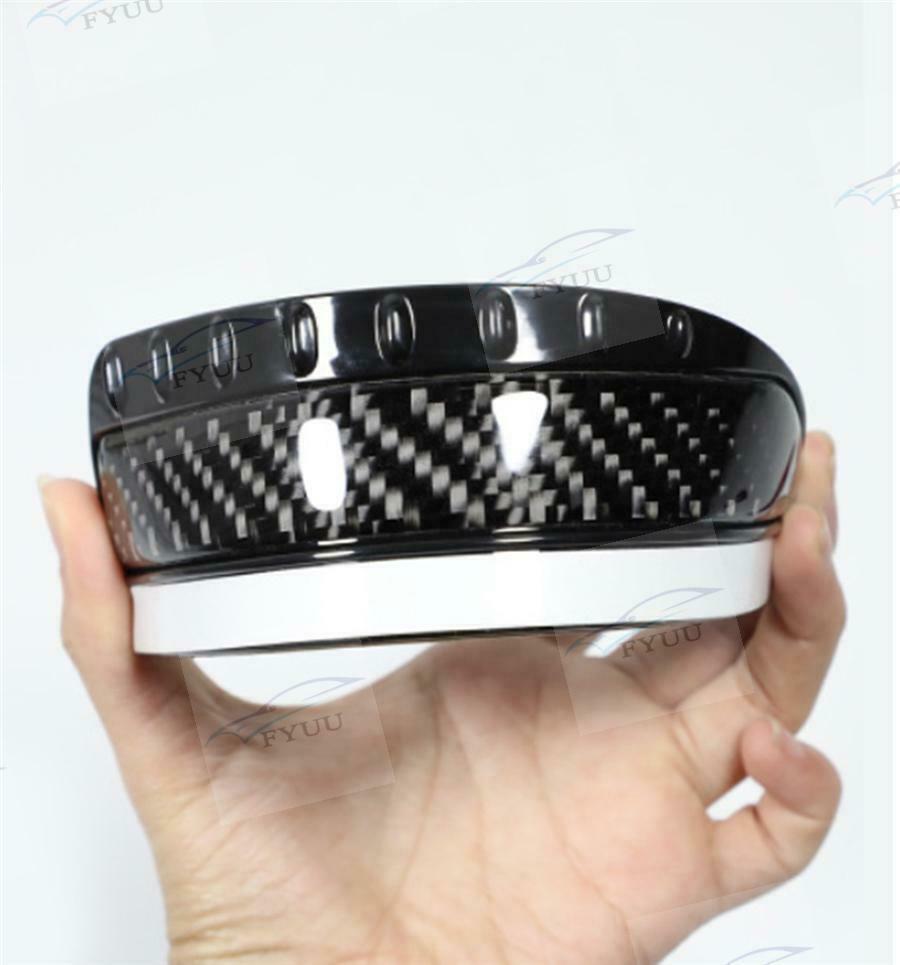2pcs Car Mirror Carbon Fiber Rain Eyebrow Carbon Fiber 180 x 48mm For Cars SUVs