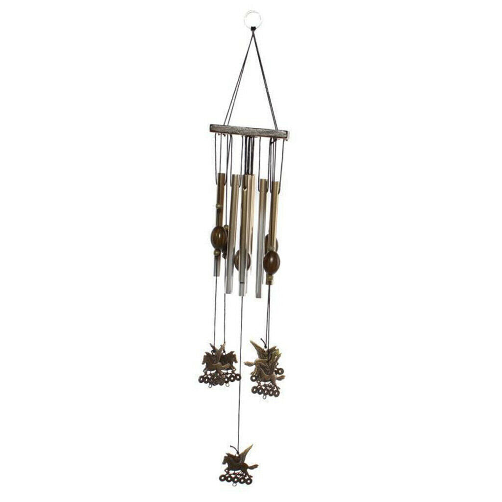 Relaxing Brass Yard Garden Outdoor Living Wind Chimes Windchimes Decor for Home