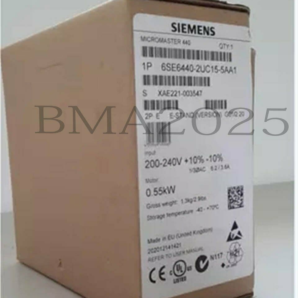 New 6SE6440-2UC15-5AA1 6SE6 440-2UC15-5AA1 1year warranty DHL free ship SM9T
