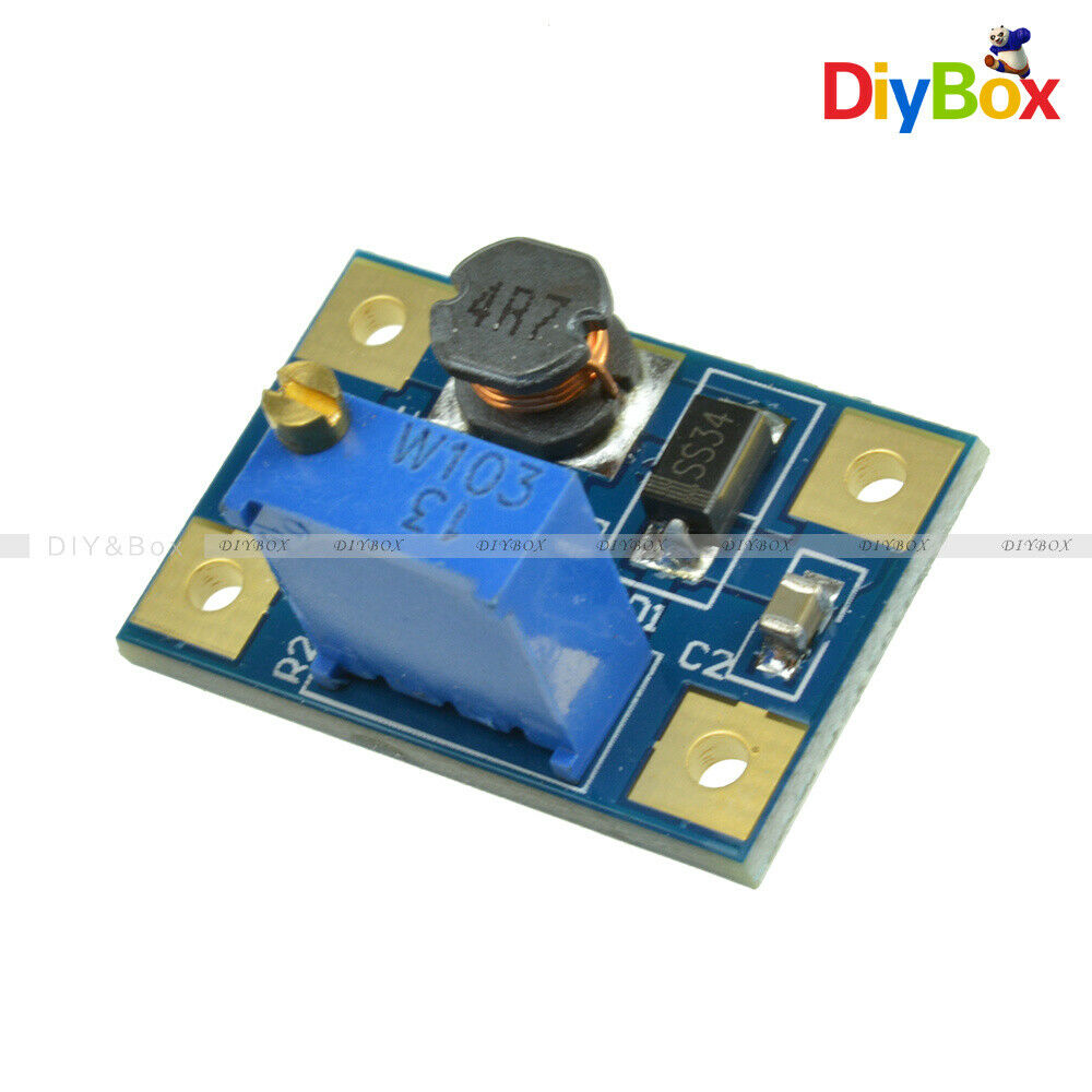 5PCS Adjustable DC-DC 2A SX1308 Booster Step Up Converter Power Supply Module
