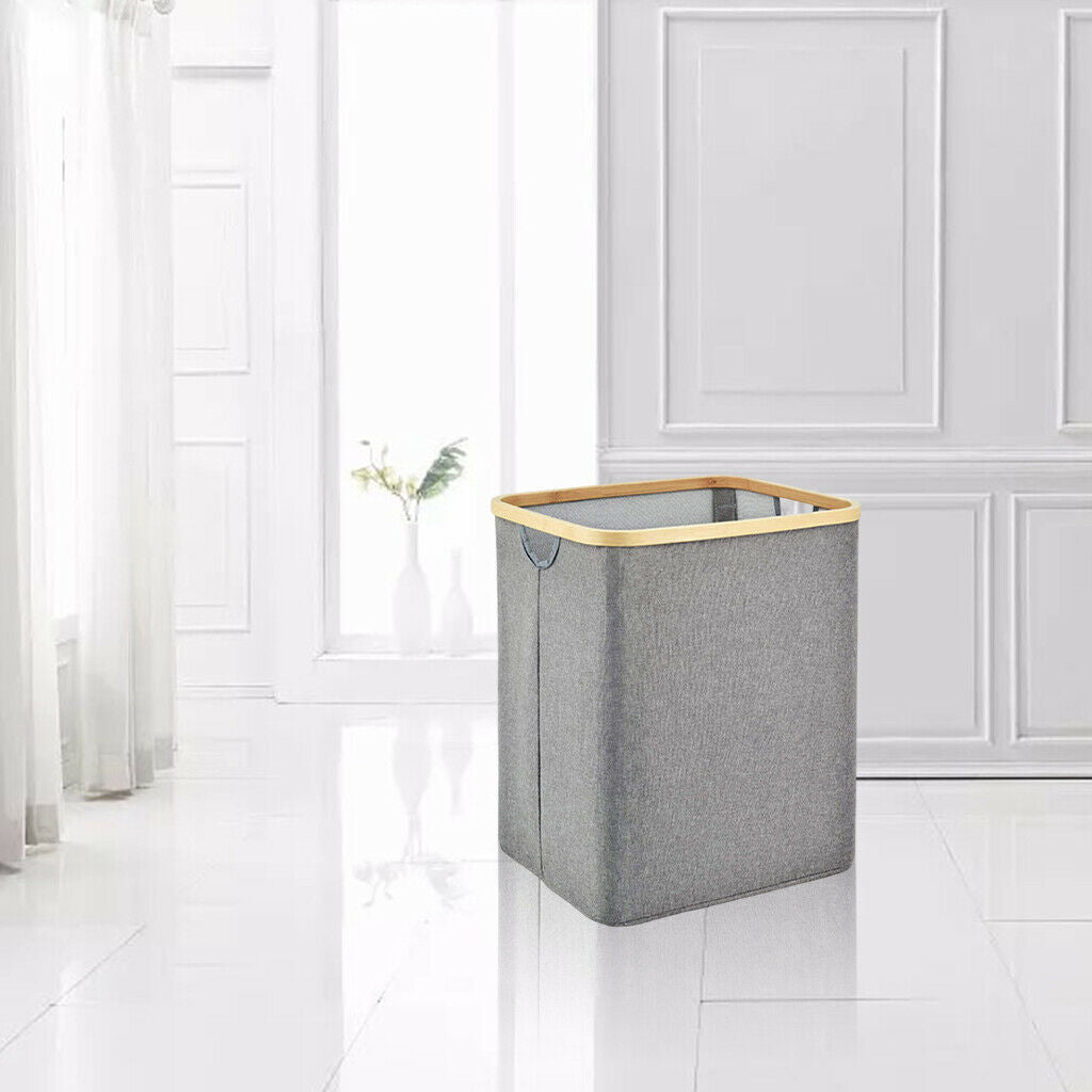 Multi-purpose Foldable Laundry Basket Hamper Towels Blankets with Handles