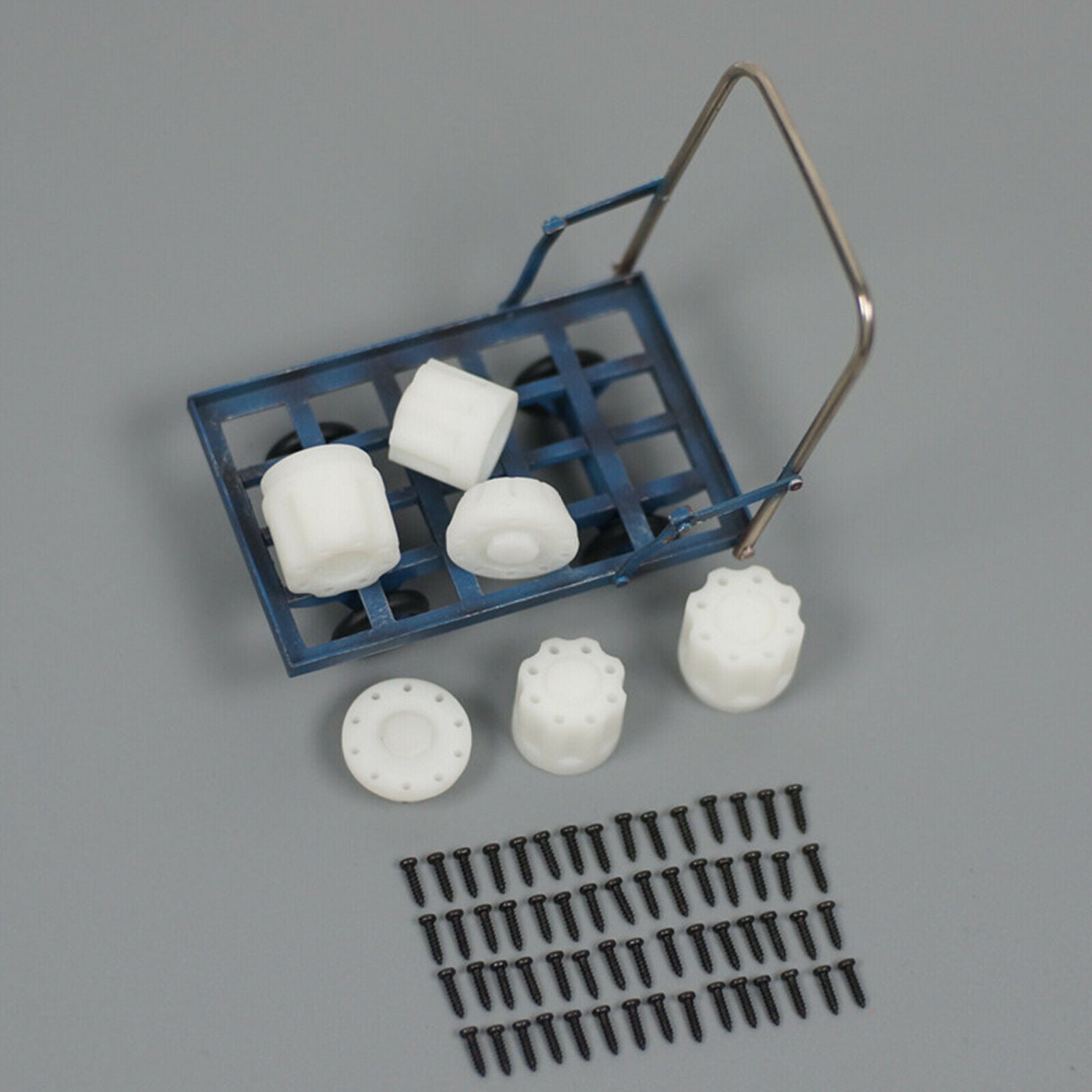For 1/14 Tamiya RC Tractor Universal Wheels Rim Decoration Nut Covers Kit Parts