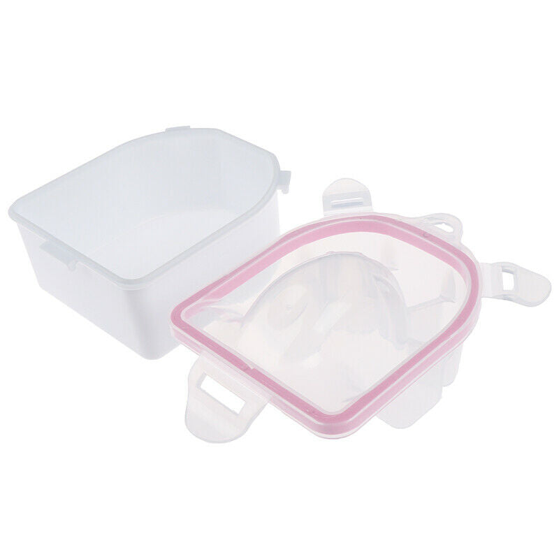 1Pc Nail Spa Acetone Soak Off Warm Water Bowl Nail Soak Manicure Treatment To Lt