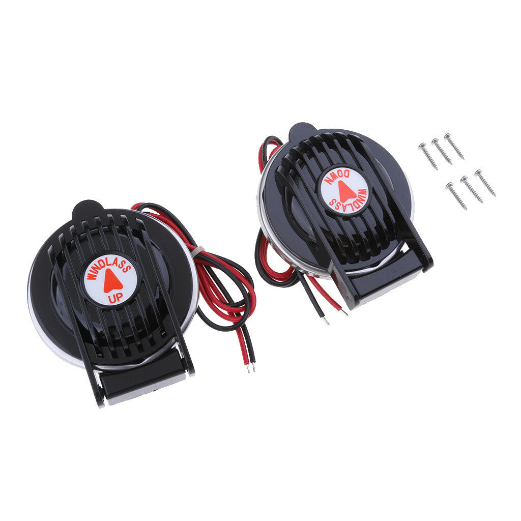 2x   Footswitch Foot Switch for Marine Boat Anchor Winch Windlass