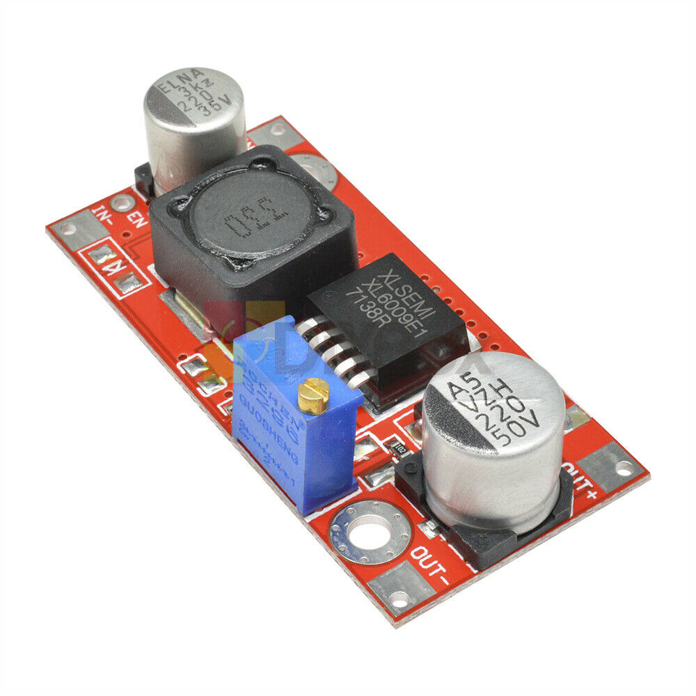 2PCS XL6009 DC-DC Adjustable Step up boost Power Converter Module Replace LM2577