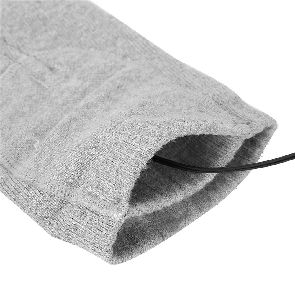Battery Electric Heated Socks Feet Warmer Outdoor Warm Socks Winter Thermal NEW