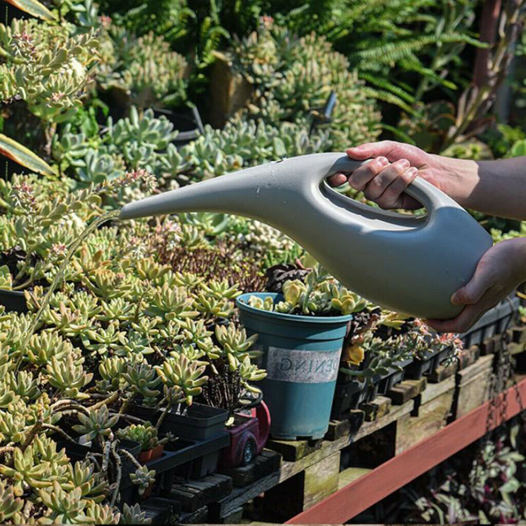 2/Set Plastic Long Nozzle Watering Can Gardening Succulents Watering Pot Jar