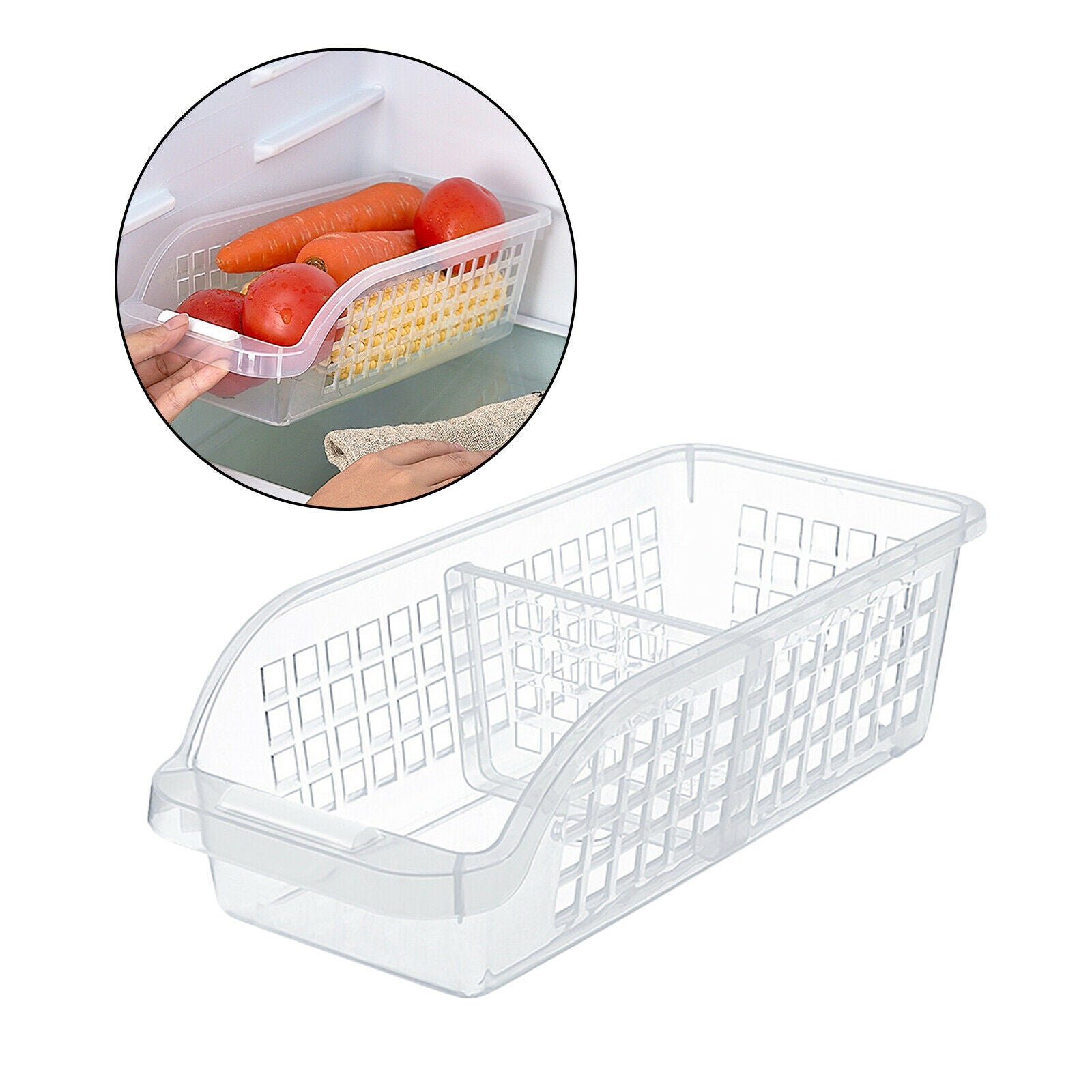Kitchen Refrigerator Organizer for fridge Cabinet Cupboard Countertops