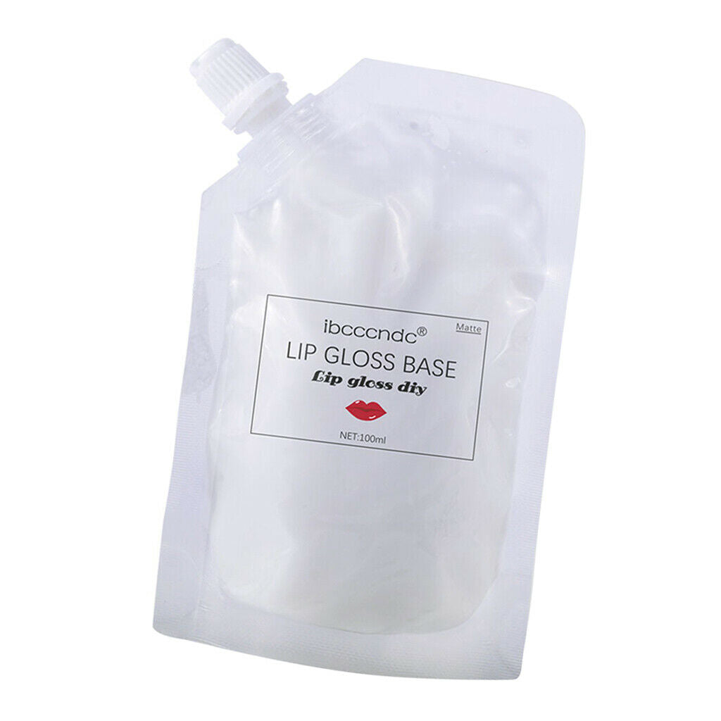 100ml Handmade Smooth Moisturizing Lip Gloss Lotion DIY Base Gel Non-sticky