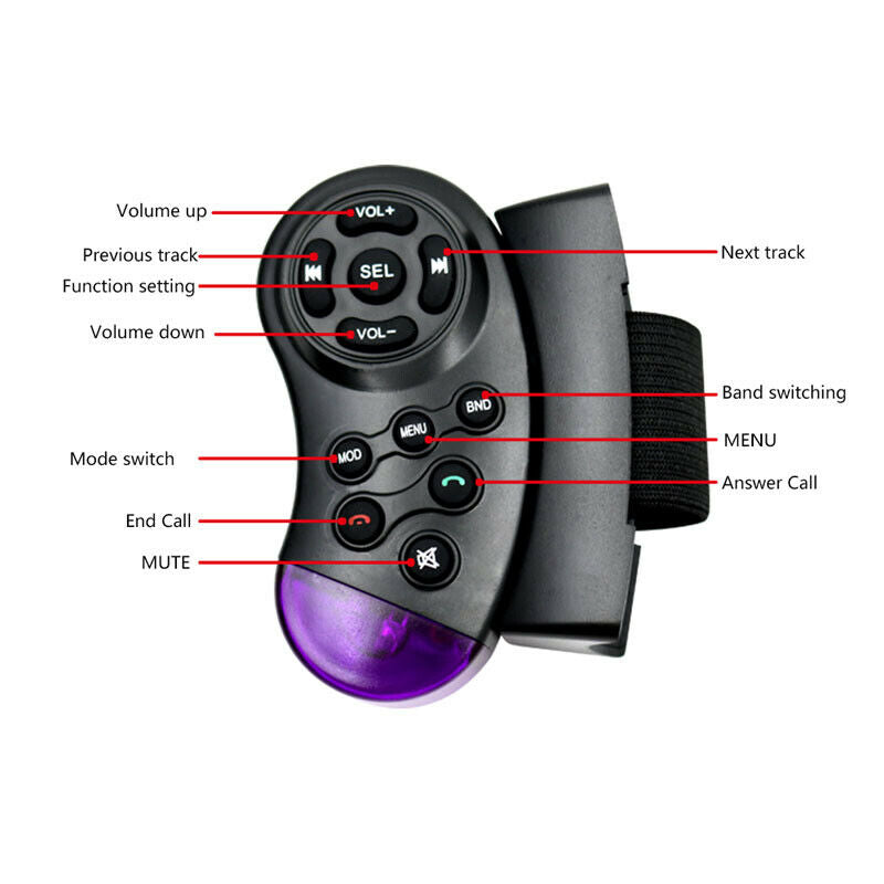 Car Bluetooth MP3 Player Car Radio Amplifier U Disk Card Reader 4 RCA Outputs