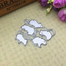 Rat Group Metal Cutting Dies Stencil Scrapbooking DIY Album Stamp Paper Emboss
