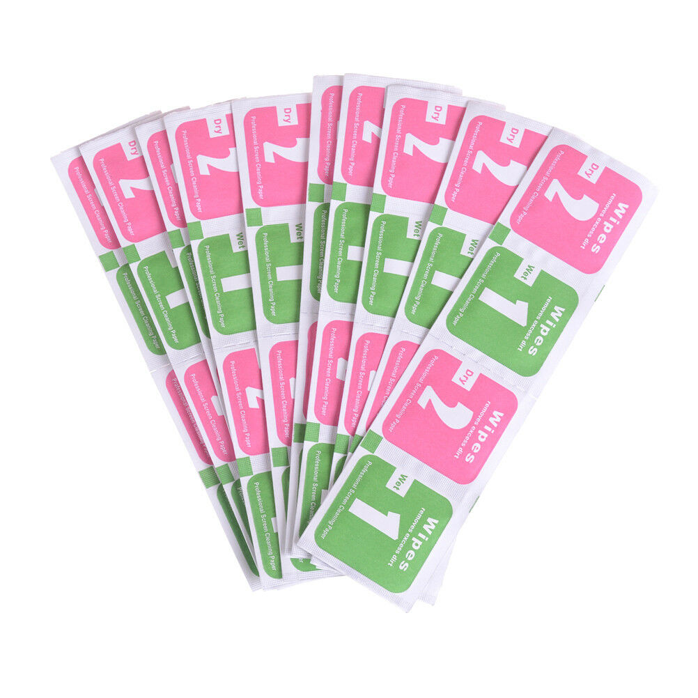 400pcs Camera Lens Phone LCD Screen Dust Removal Dry Wet Cleaning Wipes Paper Tt
