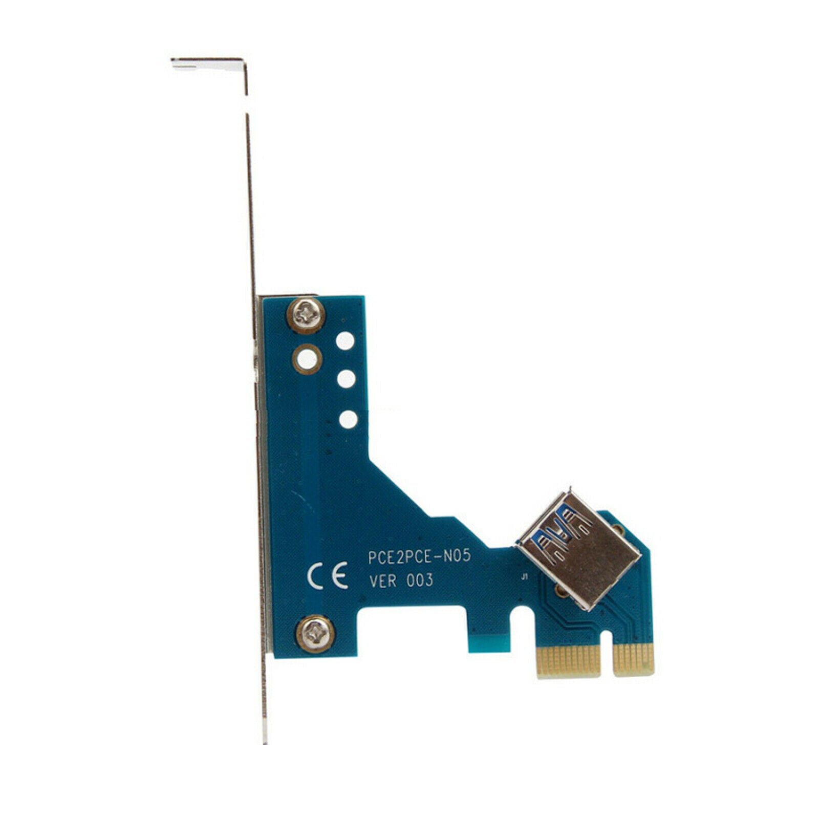 PCI-E 1X to 3 PCI-Express Slots Riser Card 36 Pin Multiplier Hub Adapter Miner