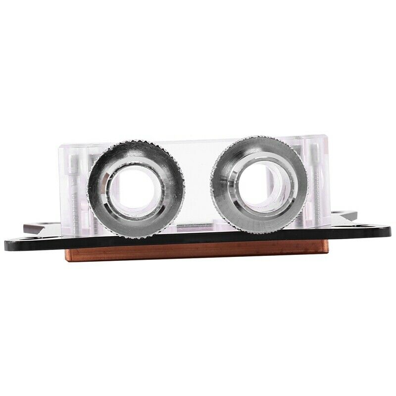 Gpu Water Block Cooling Double Channel Of Copper Column Video Image Card WaterI2